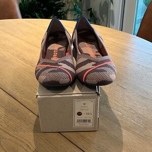 Rothy's Women's Heels in Brown and Orange